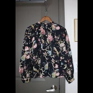 H&M Floral Resort Blouse